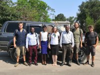 FTZ Team (Jan Staš, Petr Pudil, Radim Kotrba) together with Caritas Czech Republic in Zambia