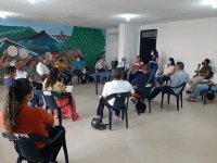 FGD with coffee farmers in Chaparral: Cooperative of coffee growers in southern Tolima (CAFISUR)