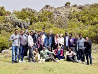 Field trip to Bale Mountains National Park. Sanetti Plateau, around 4000 meters above sea level.