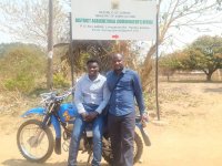 Student and the Extension Methodologist in Pemba district