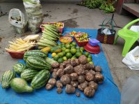 11.Typical street selling in the Juanjui market - San Martin