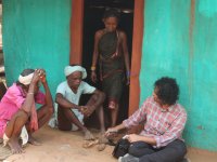 Data collection on wild tuberous plants during household interview