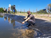 Water sampling and subsequent analyzes (Miloslav Petrtyl)