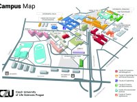CZU Campus map
