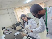 9_In Bioscience Laboratory of IITA Ibadan, Nigeria