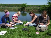 Our students during Wildlife Management Fieldwork