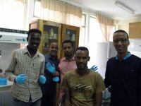 Participants of Molecular genetics course at Hawassa University, Wondo Genet College of Forestry and Natural Resources