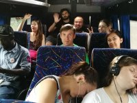 6 - traveling was sometimes tiring!