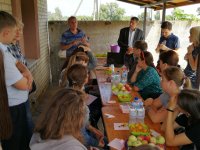 Student's field research during Sumer school 2018 in city Sumy