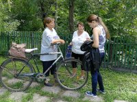 Student's field research during Sumer school 2018 in city Sumy