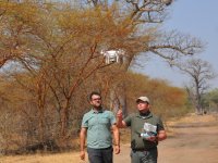 V roce 2018 jsme poprvé otestovali drony k monitoring antilop Derbyho - In 2018, we tested drons for monitoring of Derby elands for the first time