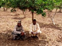 Abubakar Yahaya Tama doing his field research in Bauchi State Nigeria.