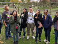 Universtiy farms visit