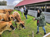 Universtiy farms visit