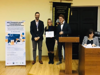 Certificates handling to the participants (Dr. Hynek Roubík and Dr. Jan Kašpar).